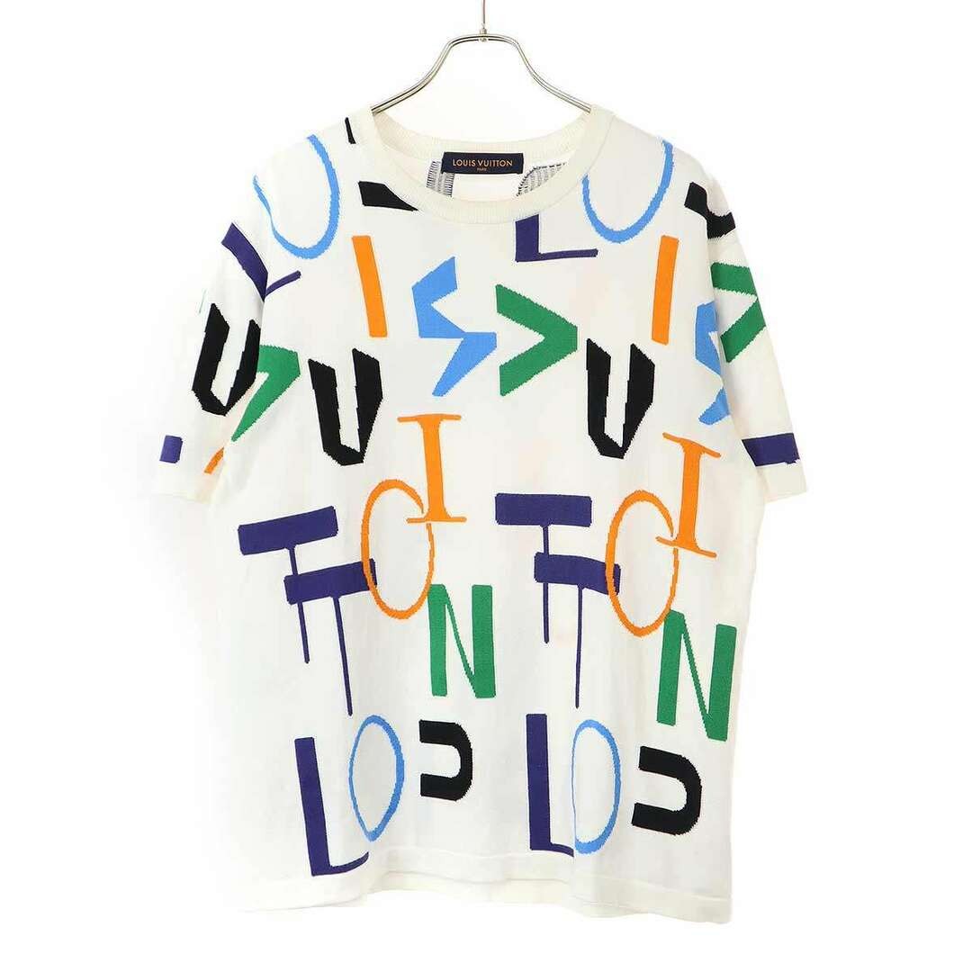 Louis Vuitton 20AW Electric Short Sleeve Knit Sweater RM202M USO Used MESC-0