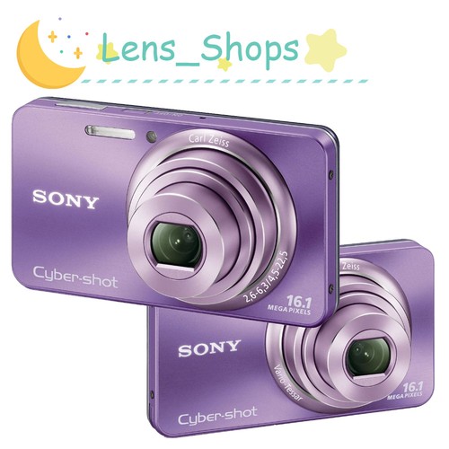 Sony Cyber-shot DSC-W570 Digital Camera 16.1MP 5x Optical Zoom Purple English