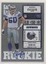 2010 Playoff Contenders Sean Lee #186 Auto 3j7