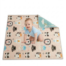 74x50" Baby Play Mat Soft Non-Toxic Crawling Foam Floor Mat for Infants Toddlers