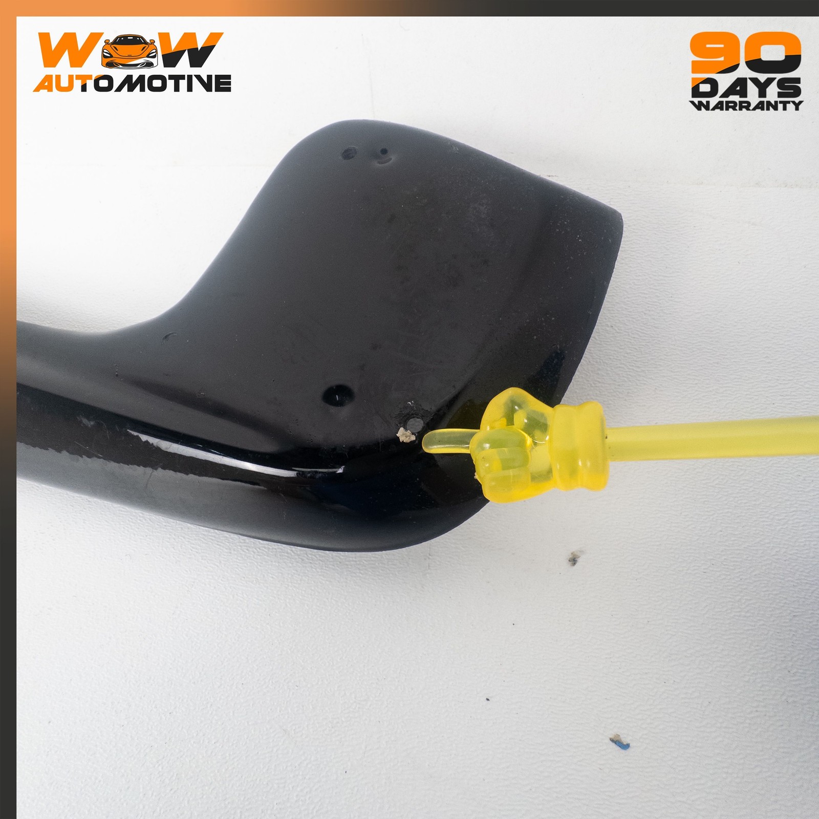 06-13 CHEVROLET CORVETTE C6 REAR LEFT RIGHT LOWER ROCKER MOLDING BLACK SET OEM