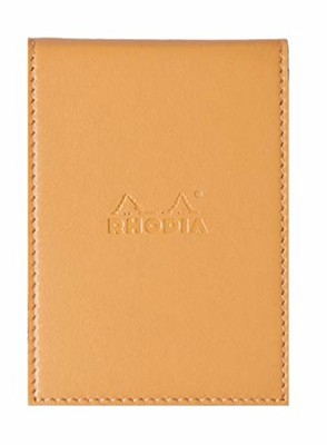 Rodia memo pad Epure covers No.11 grid ruler orange cf118118 F/S w/Tracking# NEW