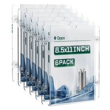 Acrylic Window Sign Holder Clear Signage Holders 8.5 X 11 With Suction Cup ...