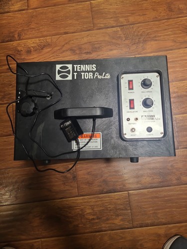 Tennis Tutor Pro Lite w/Oscillator Tennis Ball Machine Training AID Parts READ