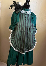 Disney Haunted Mansion costume girls dress kids ghost host maid cosplay kids