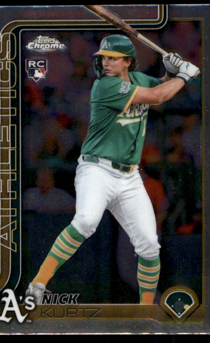 2025 Topps Chrome Update Nick Kurtz Athletics #USC178