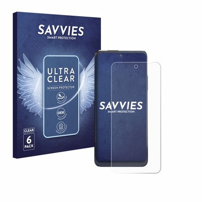6x Schutzfolie für Thuraya One Display Schutz Folie