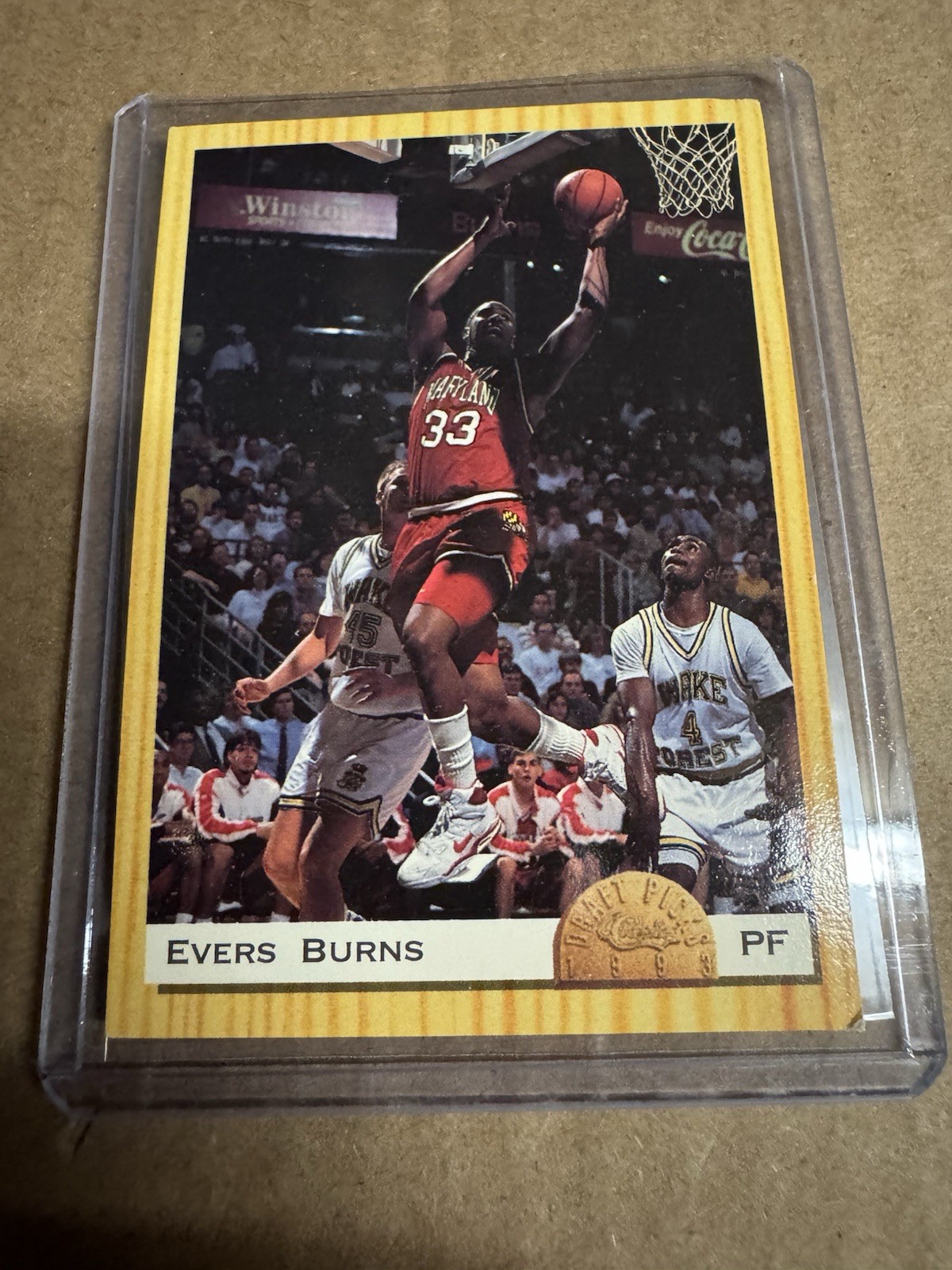 1993-94 Classic Draft Picks - Evers Burns #18 (RC) SKU:679