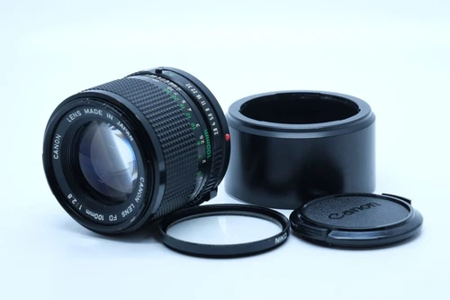 Canon Lens Fd 100Mm F2.8 Working Ok I5778