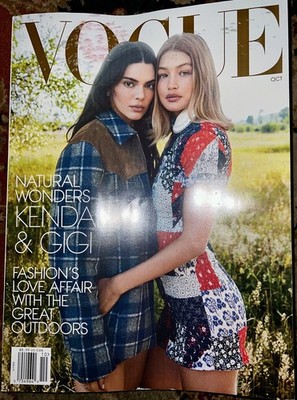 NEW KENDALL JENNER GIGI HADID - Vogue Magazine - October 2025 - Natural Wonders