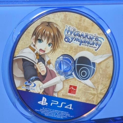 Wizard's Symphony PlayStation4 Sony JP ver Disc Only Used Tested Japanese ver