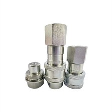 High Pressure Hydraulic Quick Connector NPT 1/4 Male Female 70MPa Rated