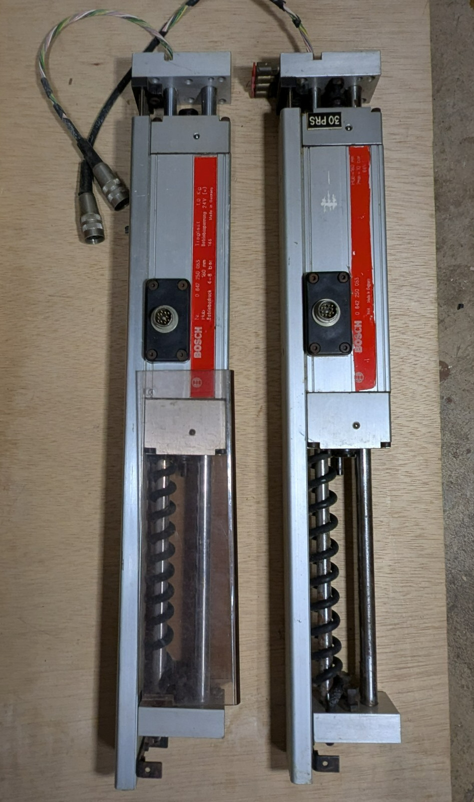 Bosch Precision Pneumatic Linear Positioning Units 0 842 250 053