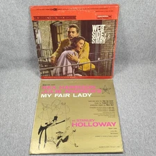 Vintage LP Vinyl Lot 2 West Side Story Soundtrack OS 2070 + My Fair Lady 1959
