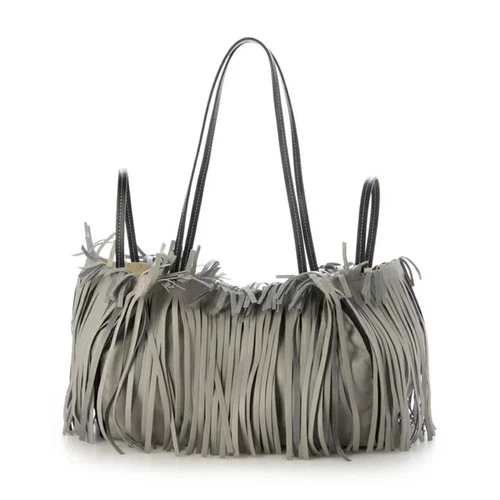Anita Bilardi fringe bag, tote bag, handbag, 2-way, spring shoulder bag - Picture 1 of 8