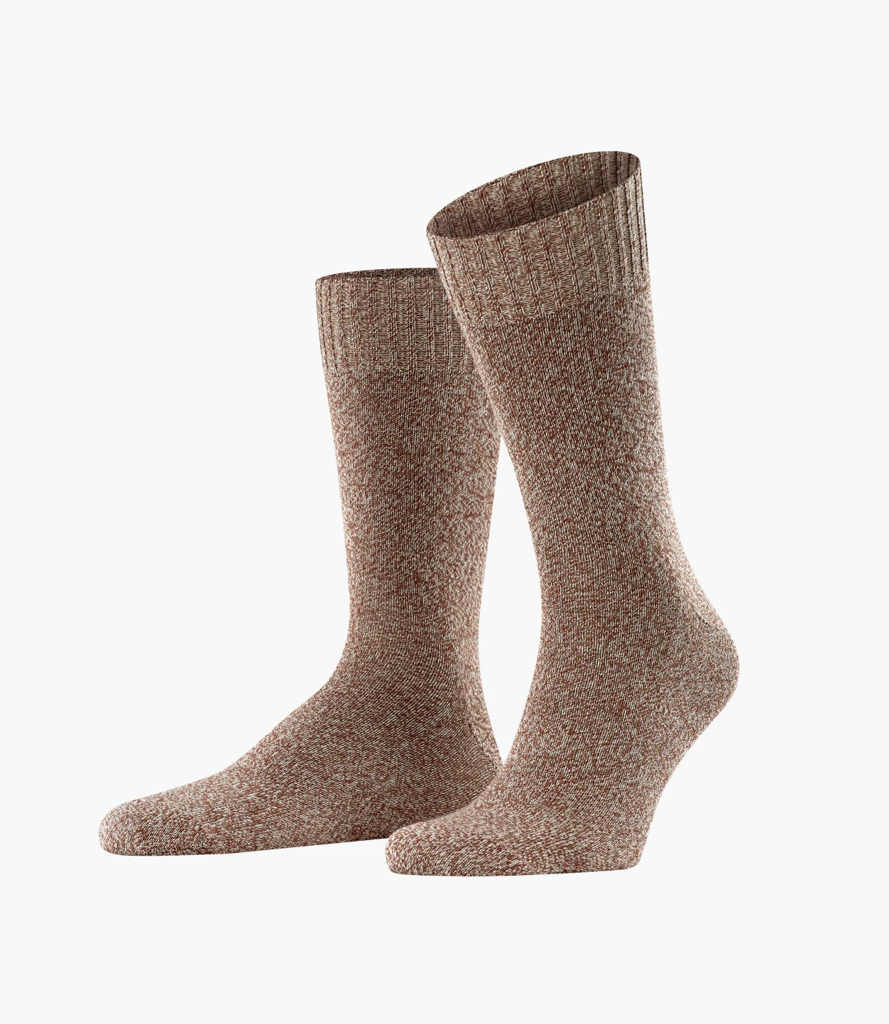 Falke L110710 Mens Cappucino Denim ID Socks in Cotton Wool Blend Size 6.5-9