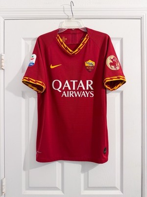 2019-2020 Nike AS Roma Authentic Player Version Home El Shaarawy