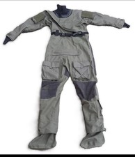 British Military Olive Green Typhoon Dry Suit Size L,Royal Marines,SBS