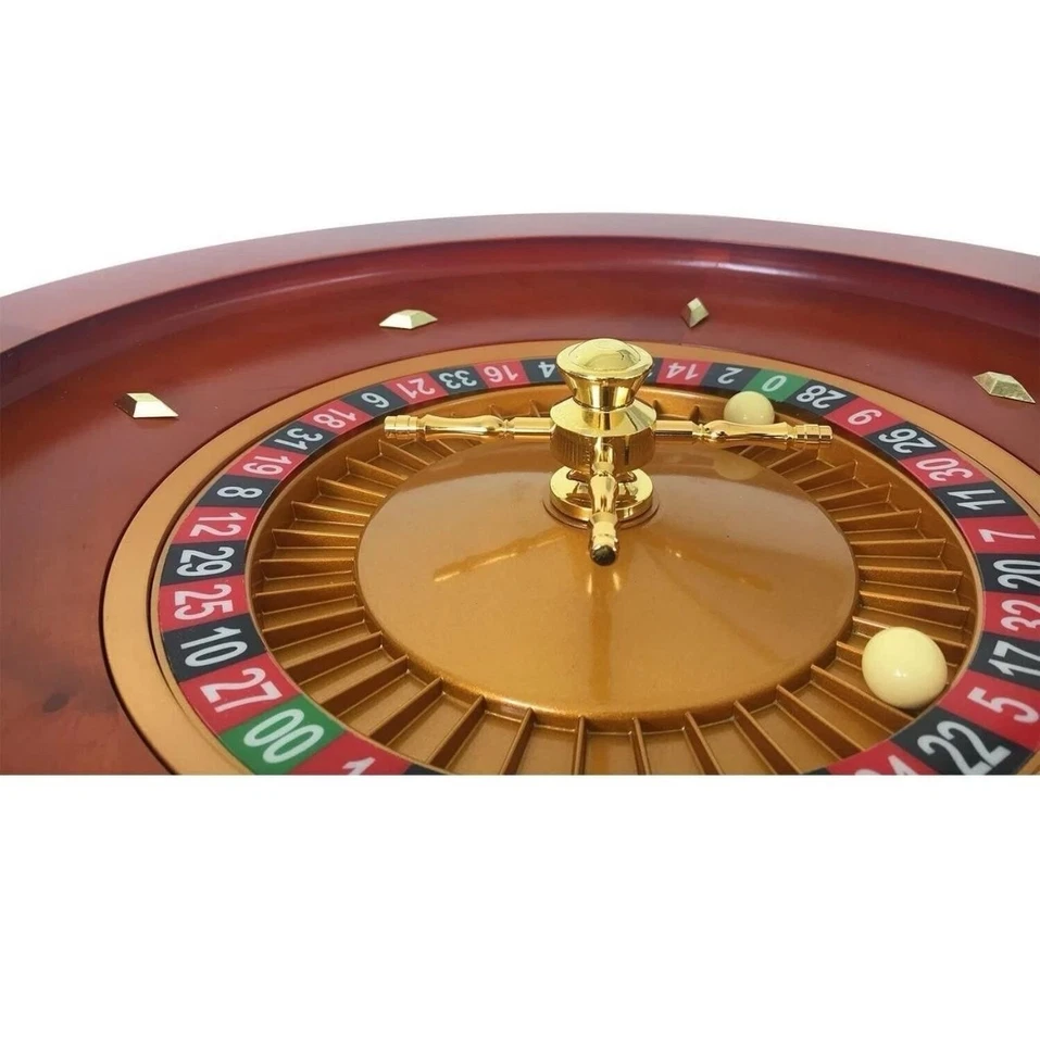 20" Solid Wood Roulette Wheel for Roulette Tables by MRC POKER - Image 4 of 4