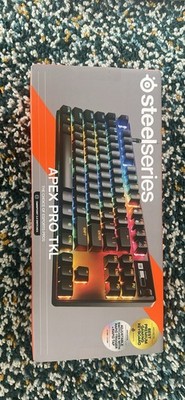 SteelSeries Apex Pro TKL Gen 3 OmniPoint 3.0 RGB Gaming Keyboard - BRAND NEW