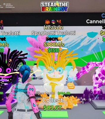 Spaghetti Tualetti 900 M/s [Heaven + 2 Traits] - FN Steal the Brainrot