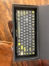 GravaStar Mercury K1 Lite 75% Wireless Mechanical Keyboard Transparent Black