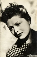 Old postcard Léo Marjane Film Star (181203)