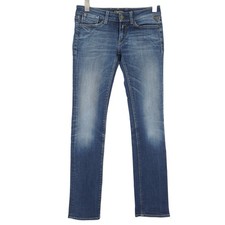 Replay Jennpez Damen Stretch Slim Straight Jeans Blau Größe W27 L32