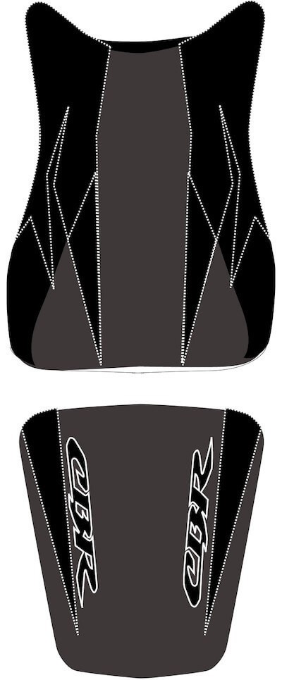Housse de selle Bagster 2187F de qualité supérieure pour Honda CBR 600 RR