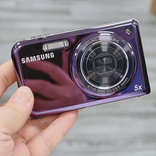 Samsung PL170 Digital Camera 16.1MP 5x Optical Zoom 2.7in Blink Detection Purple