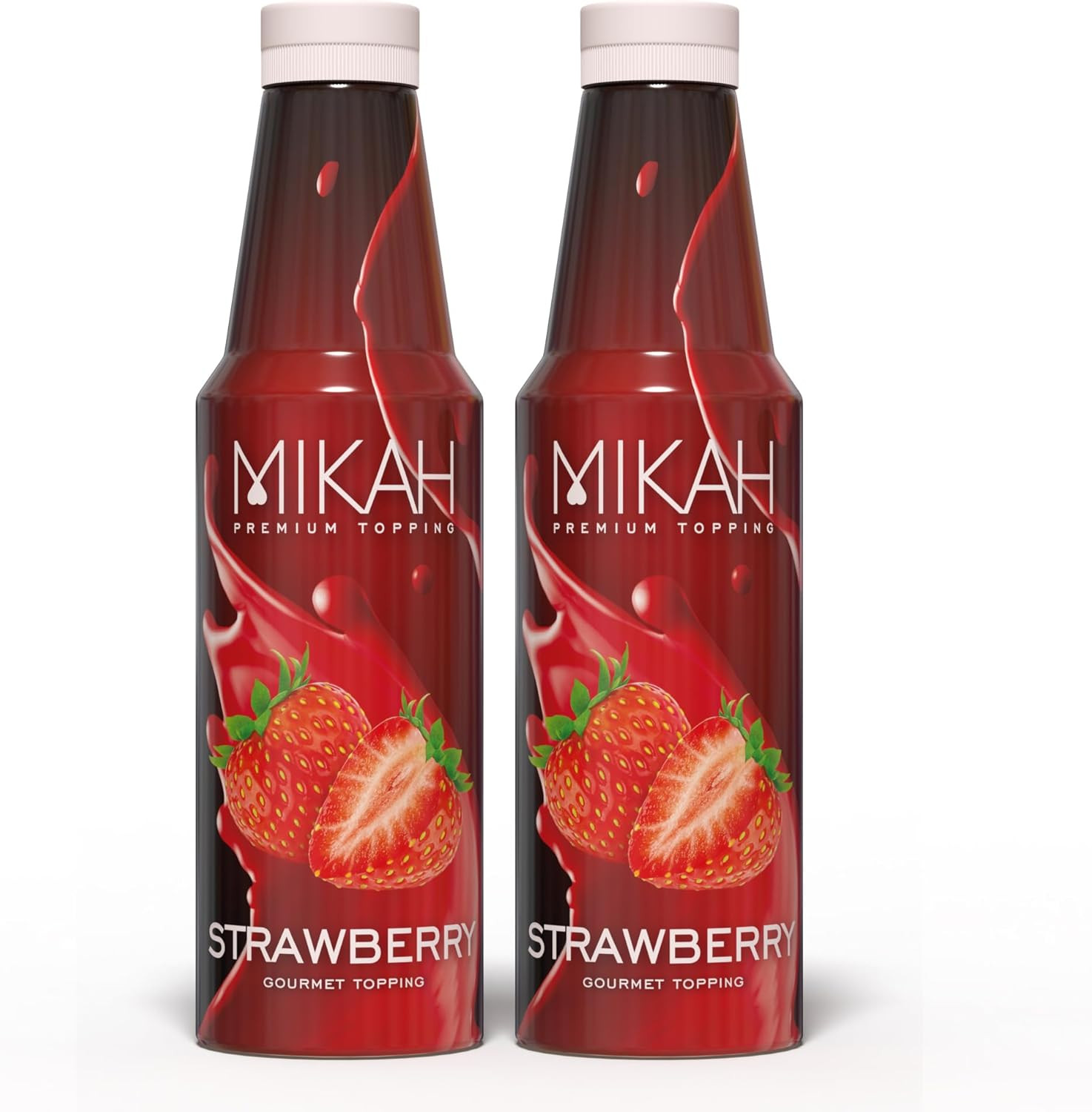 - Premium Topping - Strawberry (Fragola) | 2 X Salsatopping per Drink E Dessert 