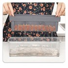 Vegetable Chopper, Food Veggie Slicer & Dicer, Multifunctional Gray