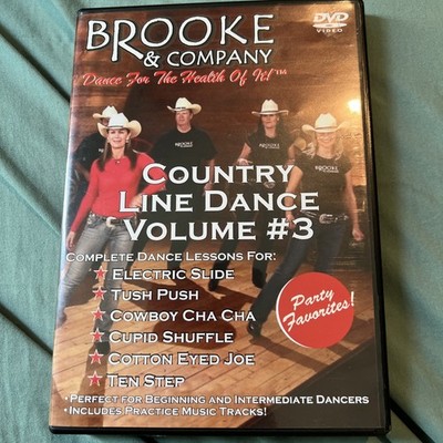 Brooke & Company Country Line Dance for the Health of it #3 DVD; Electric Slide