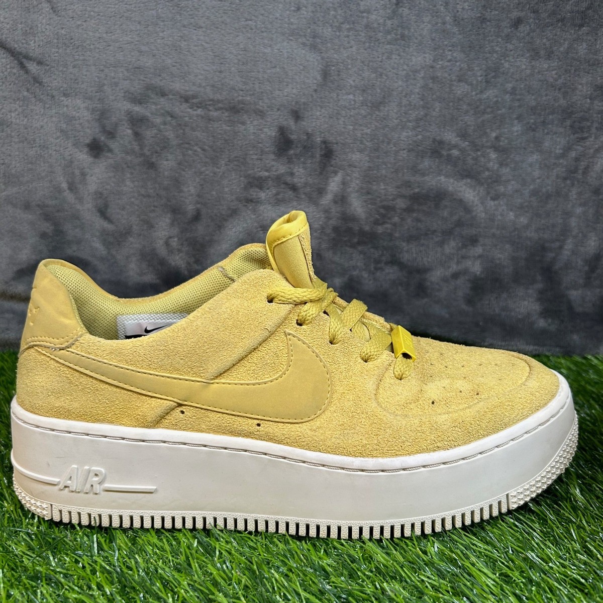 Nike Yellow Air Force Sage Sneaker Nike Sneakers Af1 Sage Low