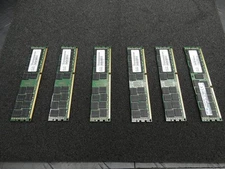 Samsung 16GB 2Rx4 PC3L-12800R DDR3-1600 1.35V ECC REG RDIMM Memory (Lot of 6)