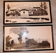 GIHACHIRO OKUYAMA OPERA IN XILOGRAFIA FIRMATA E INTITOLATA