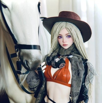 1/3 BJD Doll Handmade Resin Female Mari Normal Color A8-Free Face Make UP+Eyes