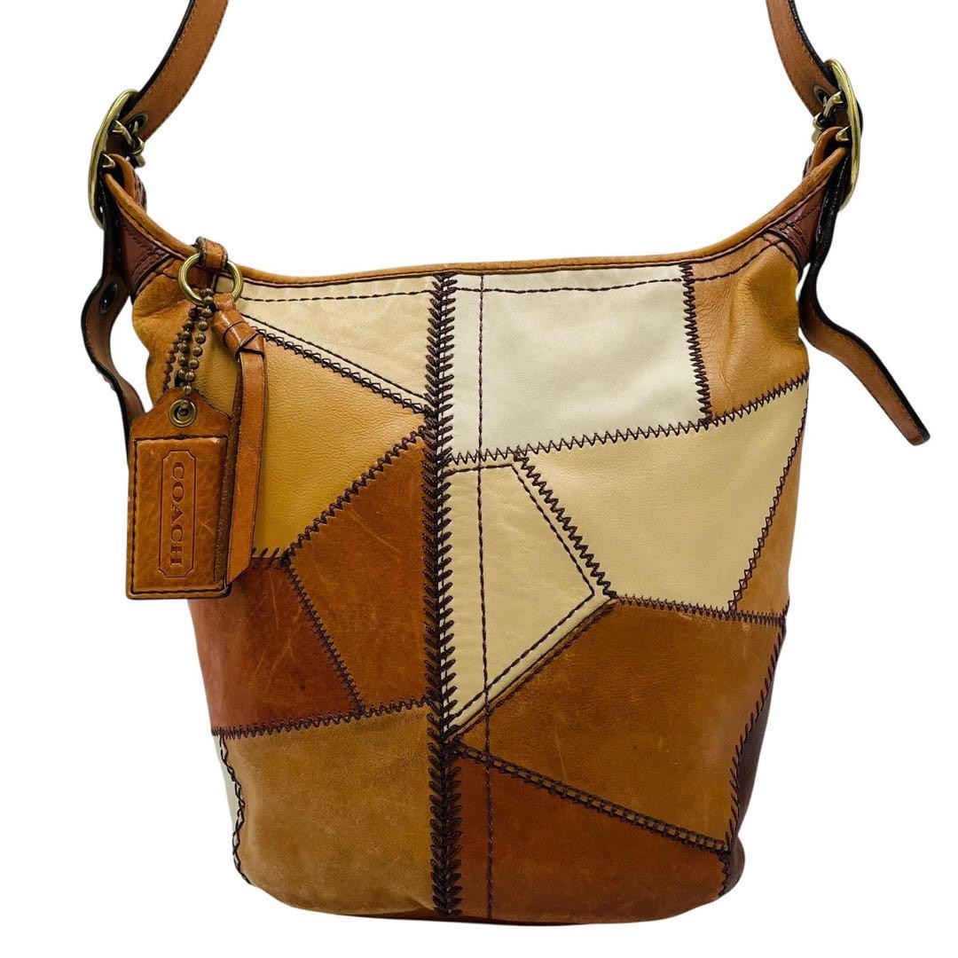 COACH 11462 Patchwork Bleecker Duffel Shoulder Ba… - image 13