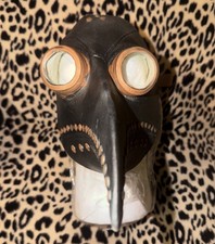 Plague Doctor Bird Mask Long Nose Beak Cosplay Steampunk Halloween Costume Prop