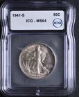1941S Walking Liberty Half ICG MS64