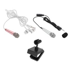 2Pcs Mini Microphone Tiny Microphone for Phone Rose Gold, Silver