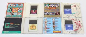 Games Express PC Engine PCE HuCard Super CD Set Hi-Leg Fantasy Strip Fighter II