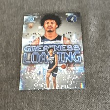 Topps Bowman Chrome Greatness Loading Joan Beringer #GL-17 Timberwolves Rookie …