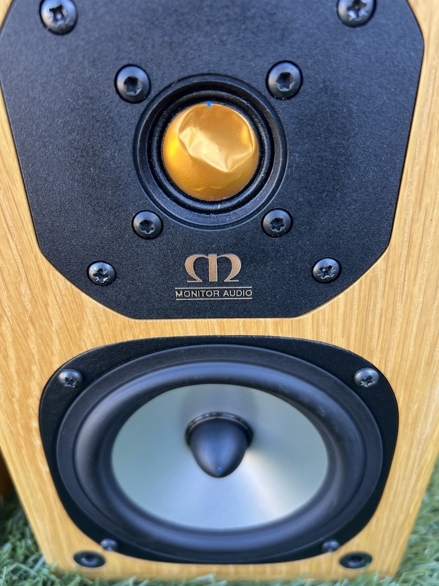 Monitor Audio Studio 2 Speakers, Tested & Working, MISSING GRILLS