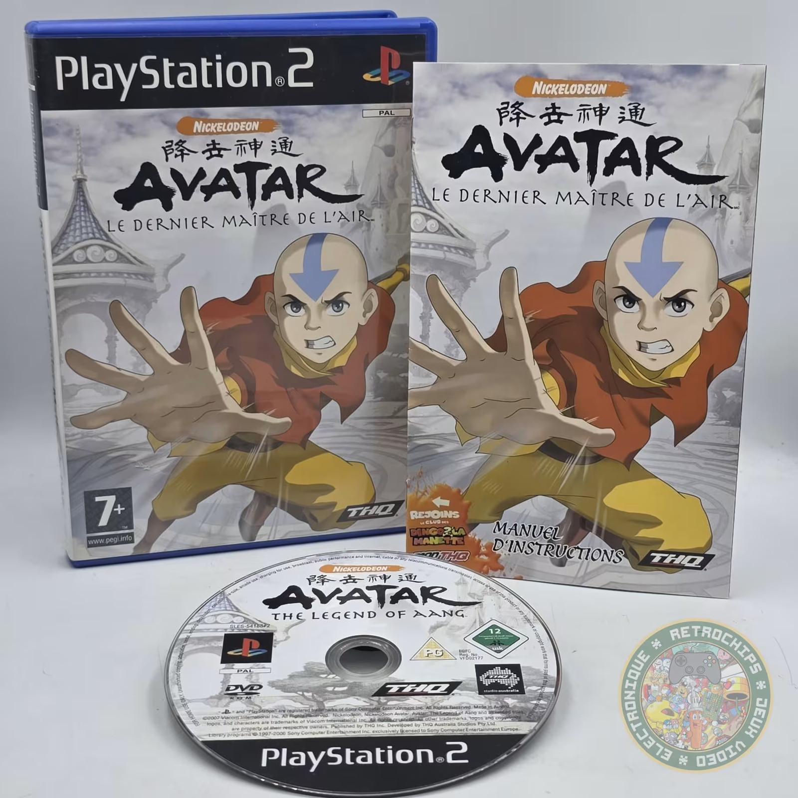 Avatar : Le Dernier Maître de l'Air PS2 