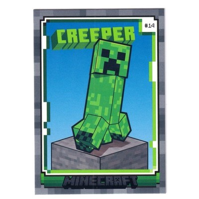 2024 Panini Minecraft | #14 Creeper - Stone Parallel