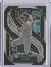 2025 Select White Prizms #102 Nick Kurtz    40/99