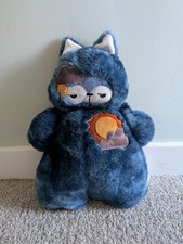 Lala Dollies Hand Made Pillow Plush Blue Sun Storm Cloud 24in Art Collectible