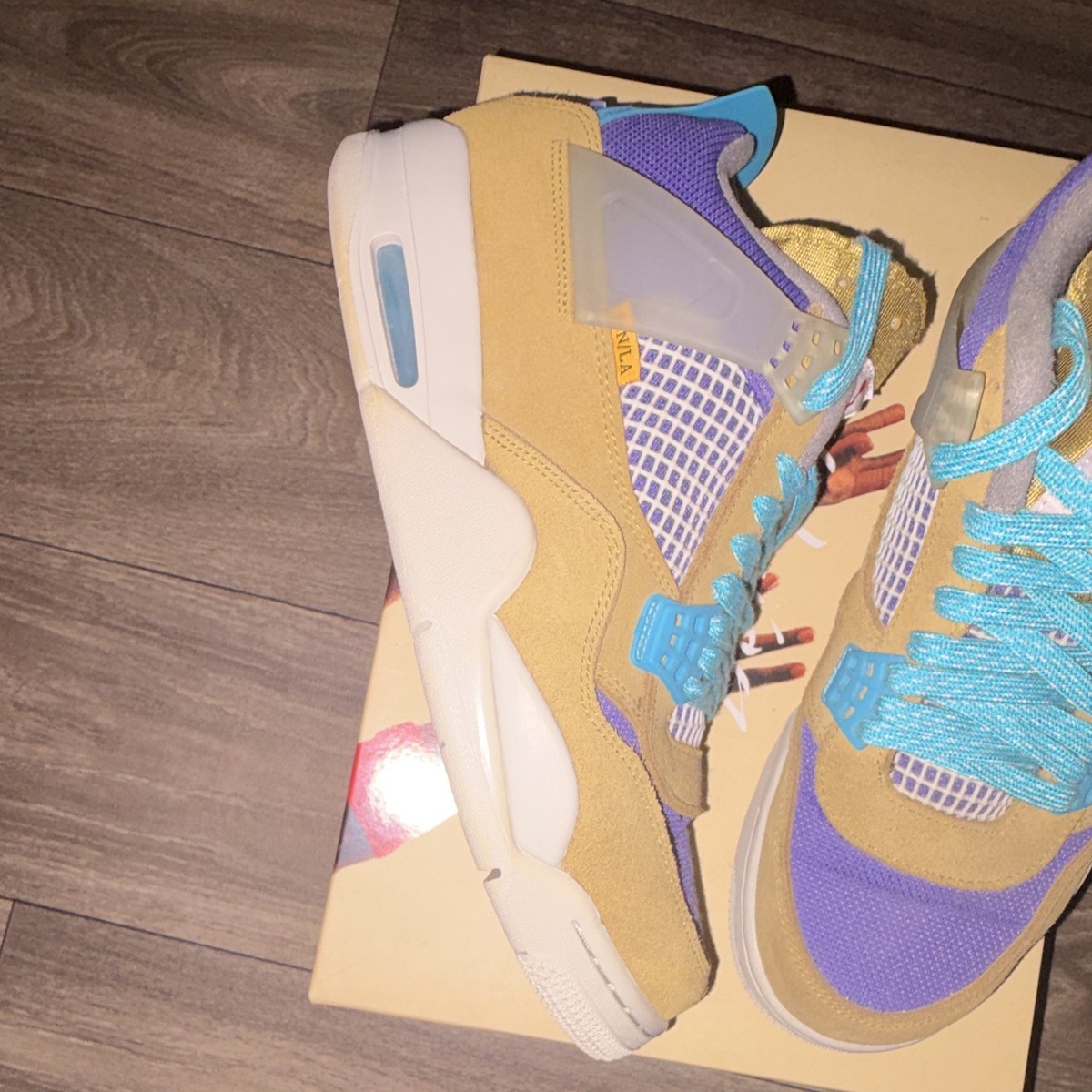 Jordan Air Jordan 4 Retro SP x Union Desert Moss DJ5718300 2021 View 4
