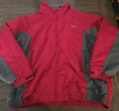RedHead Brand Co. Mens XXL Red Gray Fleece Lined 3-Season Jacket Water Repellent